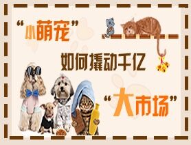 &ldquo;小萌寵&rdquo;如何撬動千億&ldquo;大市場&rdquo;？