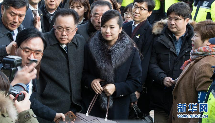 (國際)(6)朝鮮藝術(shù)演出考察團抵韓進行踩點