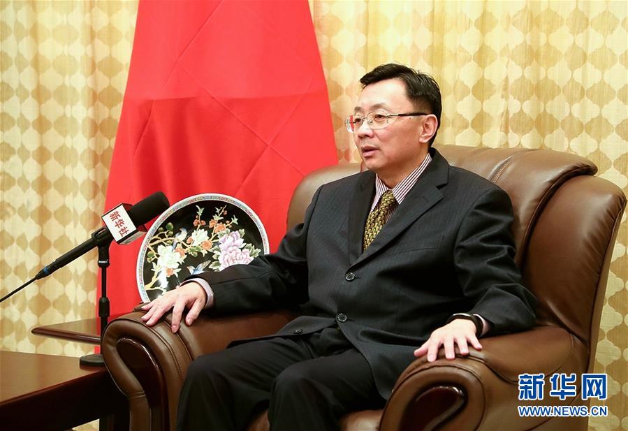 （新華網(wǎng)）全面提升兩國合作水平　共鑄中阿友好關系新篇章&mdash;&mdash;訪中國駐阿聯(lián)酋大使倪堅 