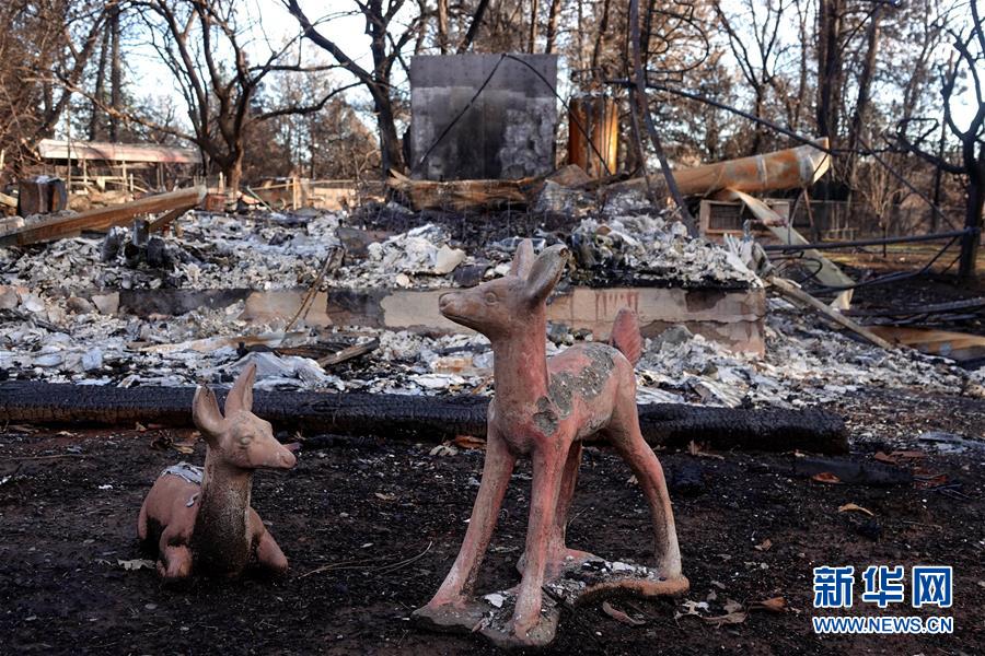 （國際&middot;圖文互動）（6）一場山火，讓這個冬天格外冷&mdash;&mdash;探訪美國加州山火災區(qū)