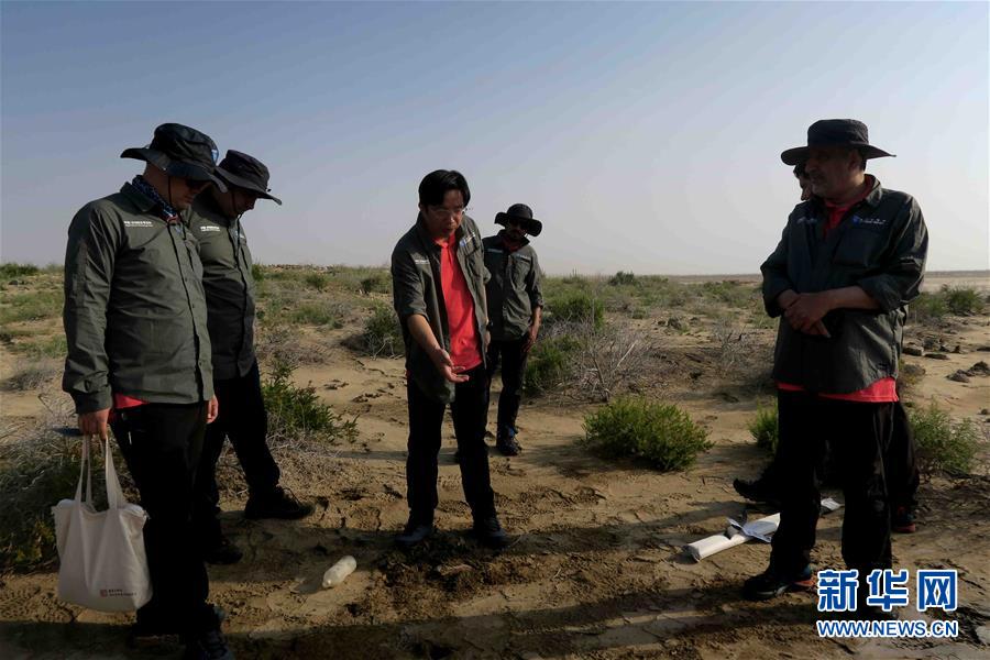 (國際·圖文互動(dòng))(3)中沙聯(lián)合考古隊(duì)開展對(duì)沙特塞林港第二次考古發(fā)掘