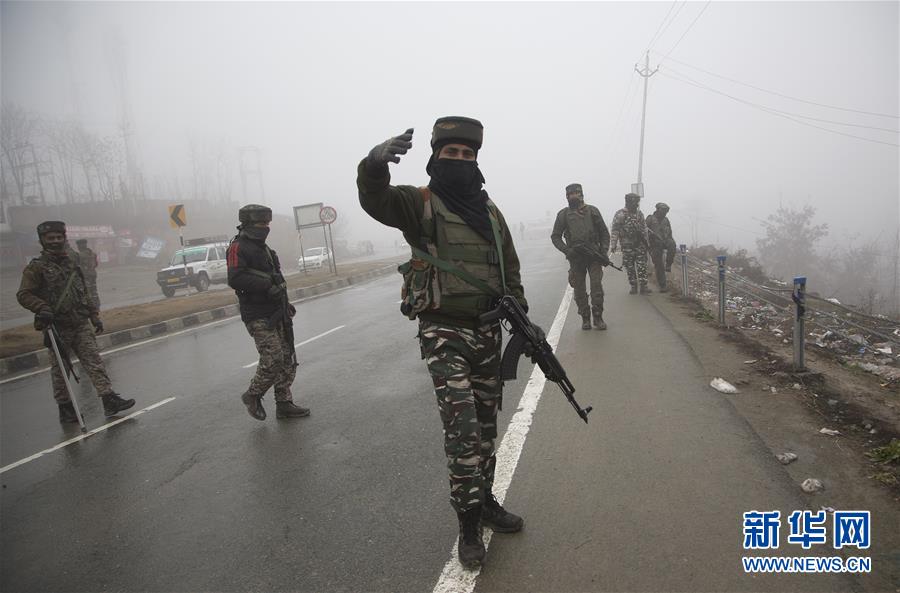 (國(guó)際)(2)印控克什米爾地區(qū)自殺式襲擊事件死亡人數(shù)升至40余人