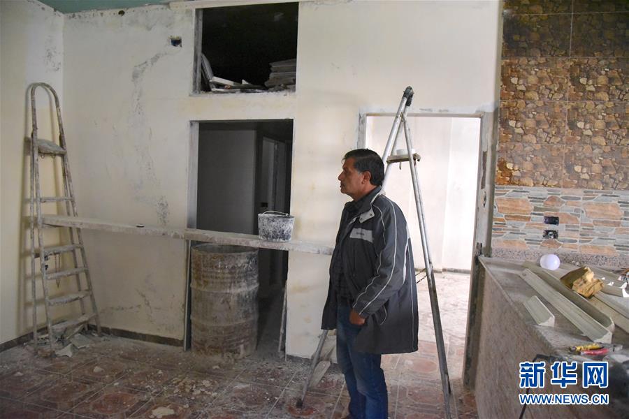 （國際&middot;圖文互動）（5）通訊：敘利亞危機(jī)爆發(fā)8周年：廢墟中&ldquo;療傷&rdquo;的東古塔