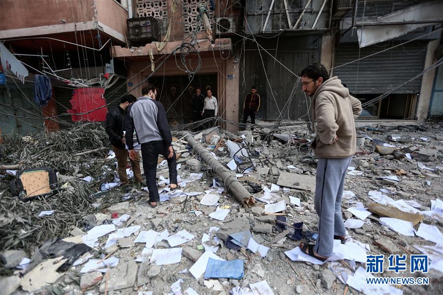 （國(guó)際）（6）巴勒斯坦總統(tǒng)譴責(zé)以色列對(duì)加沙地帶&ldquo;侵略升級(jí)&rdquo;