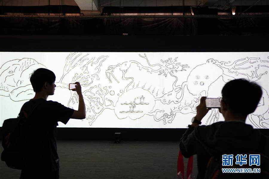 (亞洲文明對(duì)話大會(huì))(4)亞洲數(shù)字藝術(shù)展在京開幕