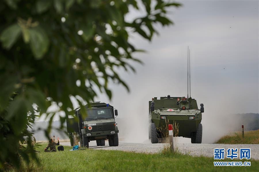 （國際）（1）多國軍官觀摩中德&ldquo;聯(lián)合救援-2019&rdquo;衛(wèi)勤實兵聯(lián)合演習