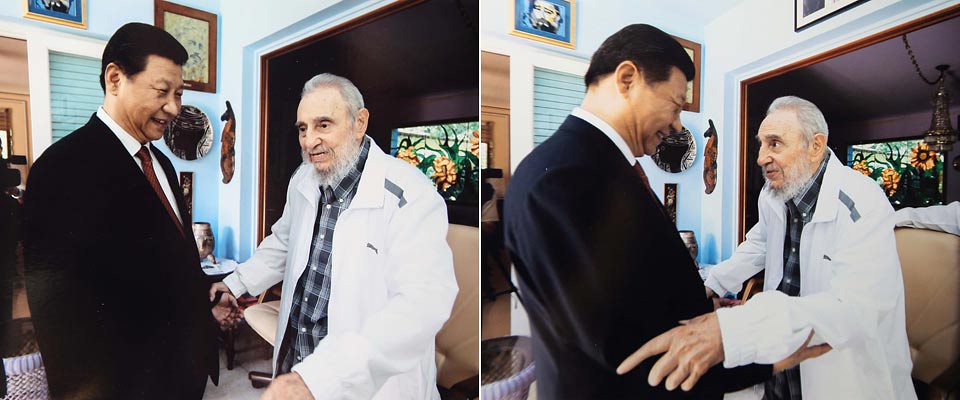 習近平探望古巴革命領(lǐng)袖菲德爾&middot;卡斯特羅