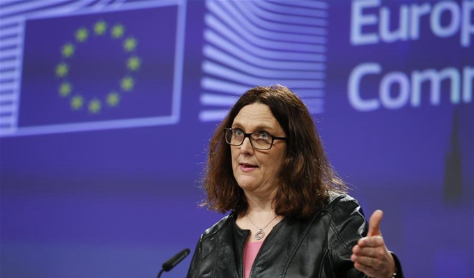 歐盟宣布將針對美國加征鋼鋁關(guān)稅出臺(tái)反制措施