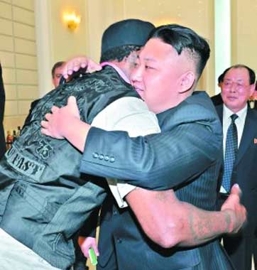 金正恩托羅德曼轉告奧巴馬：不打仗，打電話